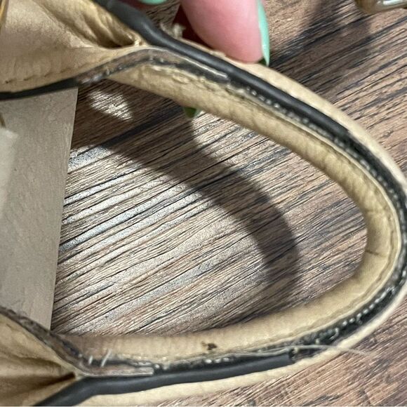 Chinese Laundry Small Backpack Cream With Large Stitch Design - Picture 7 of 15